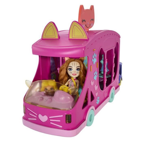 CAT-MION ENCHANTIMALS MODE - Enchantimals - HPB34 - ENCHANTIMALS DOLL Flerfärgad