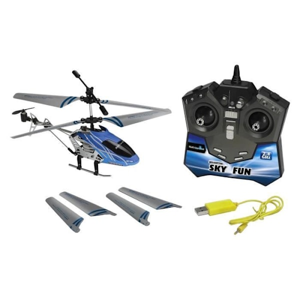 REVELL CONTROL Sky FUN RTF 3-kanals 2,4 GHz radiostyrd helikopter - Pojke 15 år - Inomhus och utomhus