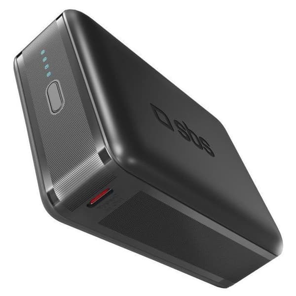 Extern batteri - SBS - TEBB20000HDPD65K - 20000 mAh - PD65W - Grön Grön