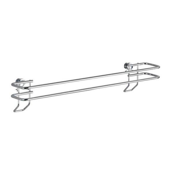 Handduksställ - WENKO - Classic - Stål - 2 Stänger - 40x8x8,5 cm Flerfärgad