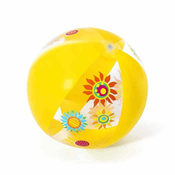 Uppblåsbar badboll - BESTWAY - Designermodell - 51 cm - Slitstark PVC - Diverse Färg
