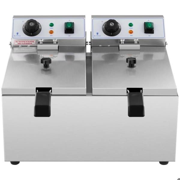 Elektrisk fritös RCEF 08DB Silver