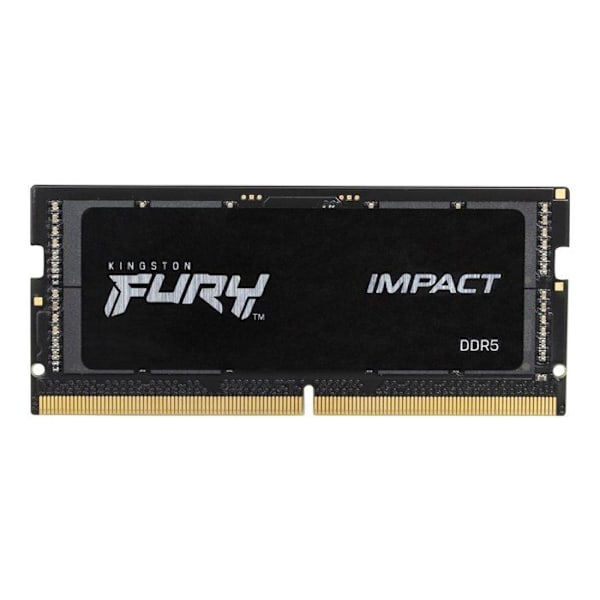 Minnessats - Kingston - Kingston FURY Impact - DDR5 - kit - 32 GB: 2 x 16 GB - 262-pin SO DIMM - 5600 MHz / PC5-44800 - minne