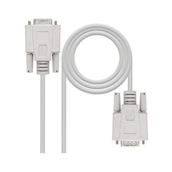 Kabel NANOCABLE 10.14.0202 PUERTO SERIES DB9 RS232 1.8 M - - - NANOCABLE
