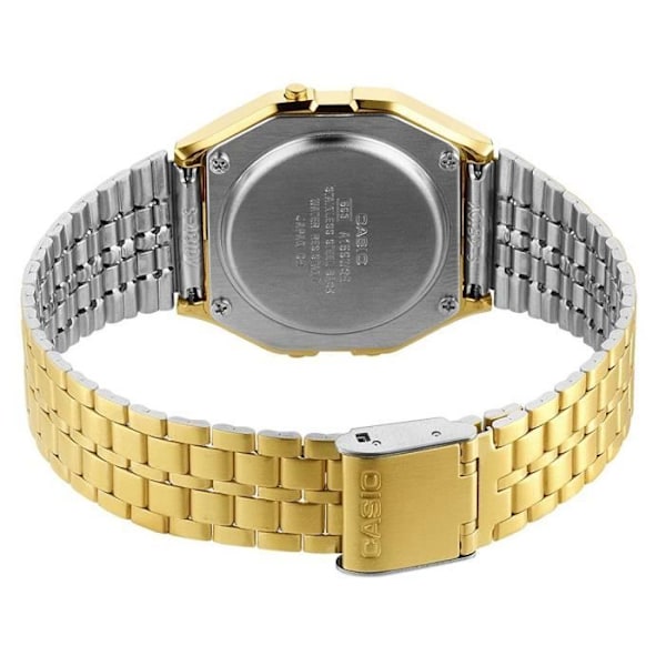 Digital klocka - CASIO - A159WGED-1EF - Rostfritt stål - Guld - Dam gyllene