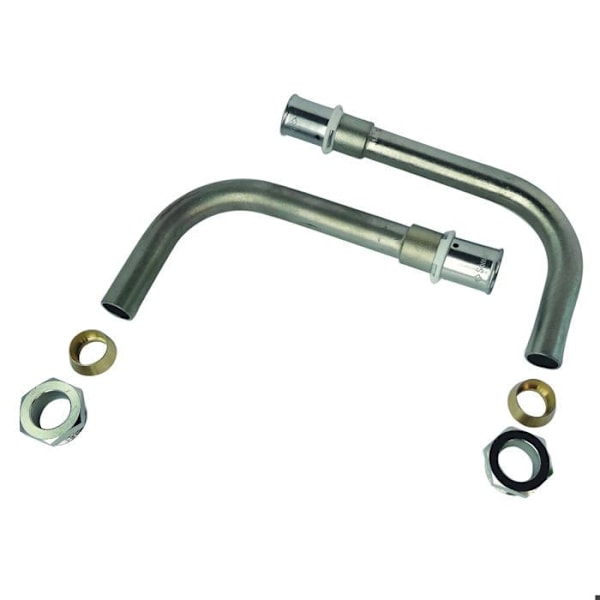 Anslutningssats - P.E.R - 16 mm - 2 rör - 2 bicône-kopplingar - Estetisk finish