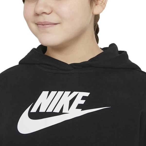 Nike Girls Club Hoodie Svart DC7210-010 Svart XS