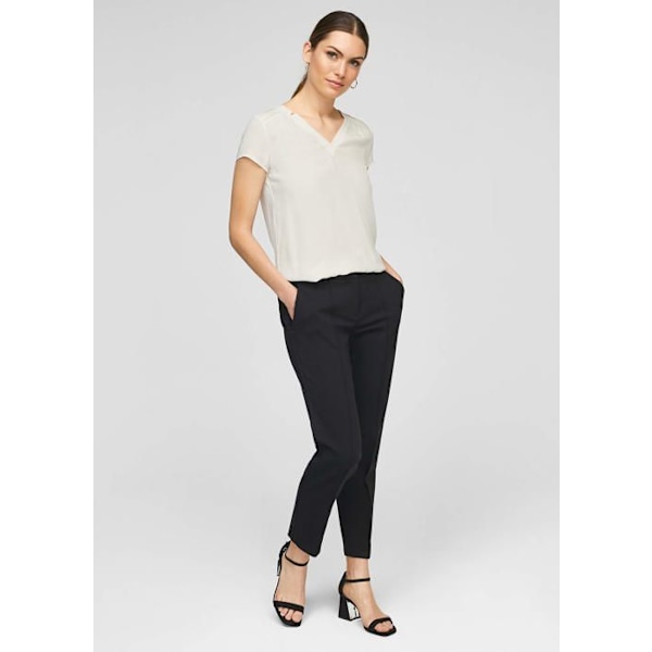 S.oliver black label t-shirt - 150.10.103.12.130.2061316 - T-shirt dam Grädde 36