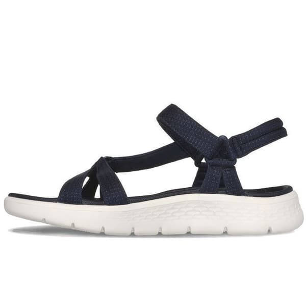 Damsandaler - SKECHERS - Go Walk Flex - Blå - Scratch - Platt Blå 39