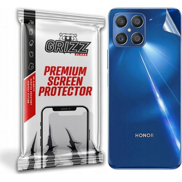 Skyddsfilm för telefon - skyddsglas för telefon Grizzglass baksidafilm Grizz för Honor X8 5G