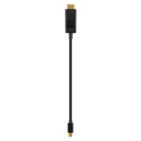 TNB HDMI hane / mini DisplayPort hankabel 4K 2m - svart