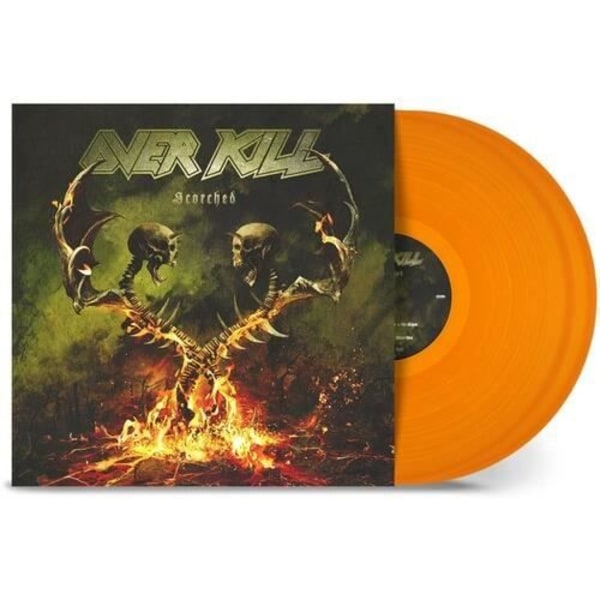 Overkill - Förbränd - Orange [VINYL LP] Färgad vinyl, Gatefold LP-jacka, Orange