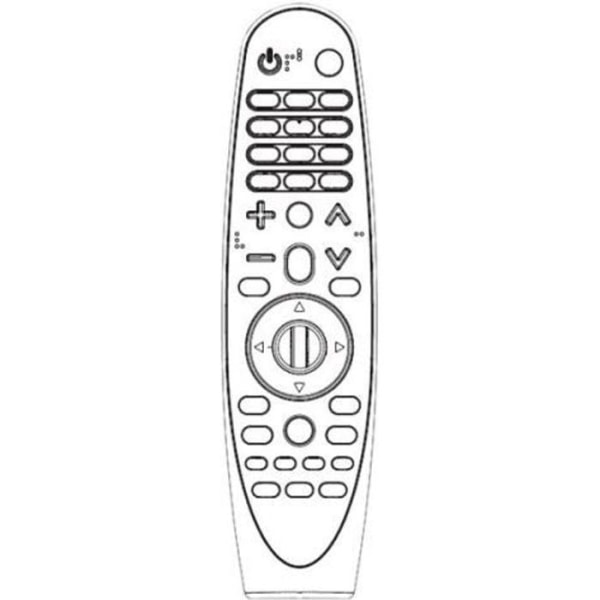 LG Magic Remote Control AN-MR18BA RF-fjärrkontroll för LG 49SK8000, 55SK8000, 55UK7700, 65SK8000, 65UK7700, 86UK6570, OLED65,...