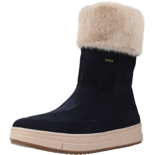 Botte Fille - GEOX - 125906 - Blå - Innersula Micro Gome - Utsida i Läder Blå 37