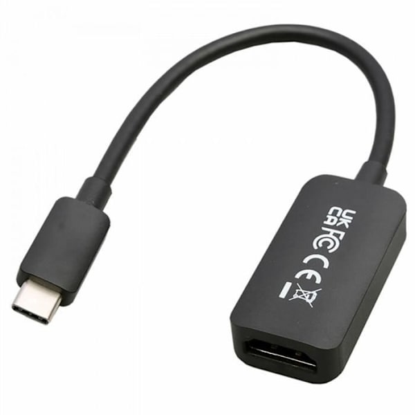 USB C till HDMI Adapter V7 V7USBCHDMI4K60HZ Svart 4K Ultra HD