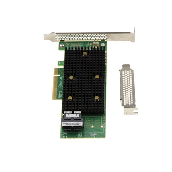Kort PCIe 3.1 SAS SATA NVMe 12GB 8 INTERNA portar - Raid 0 1 5 10 50 - Original BROADCOM LSI 9440-8i - Ref 05-50008-02