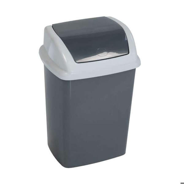 MAUL Soptunna MAULswing 5 l Plast 20 x 16 x 29 cm mörkgrå grå