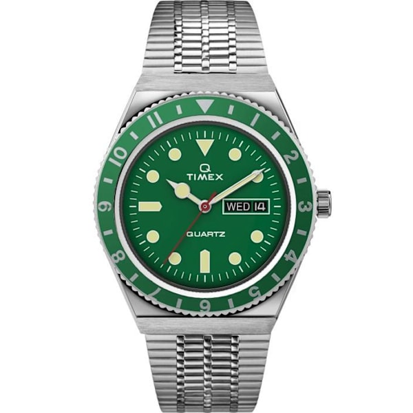 Timex - Herrklocka - Kvarts - Analog - Silverarmband i rostfritt stål - TW2U61700