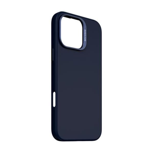 Skal för iPhone 16 Pro Max - DECODED - Stötabsorberande och Antimikrobiell - Mörkblå Blå