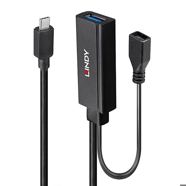 AKTIV FÖRLÄNGNINGSLAD USB 3.2 GEN 1 C-A, 5M LINDY