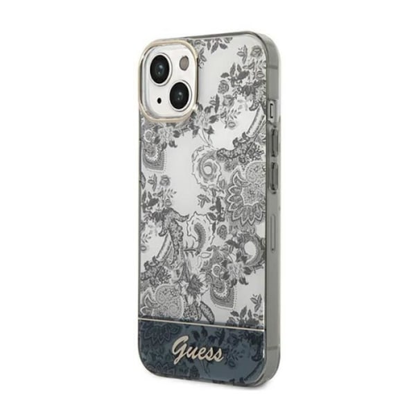 Guess Porcelain Collection - Fodral för iPhone 14 Plus (grå) - 3666339090715