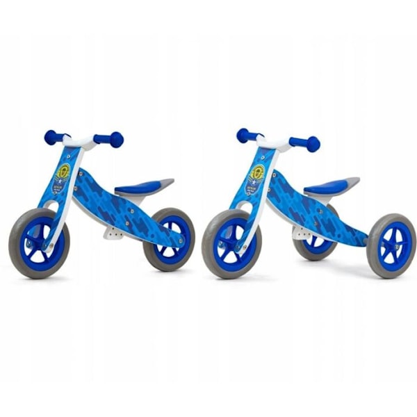 Ride On 2en1 Look Blå Armé