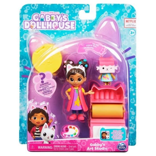 GABBY AND THE MAGIC HOUSE - PACK 2 FIGURER OCH TILLBEHÖR - GABBY,