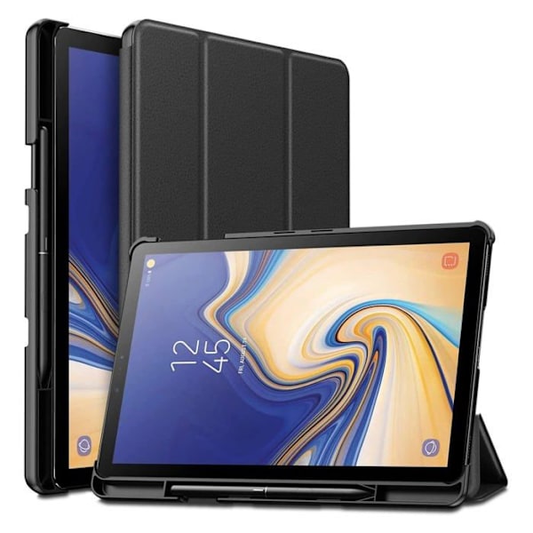 Wincal - Wincalie9ckzd0ny - Stötsäker Tabletfodral 10,5'', för Samsung Galaxy Tab S4, automatisk väckning/sömn.