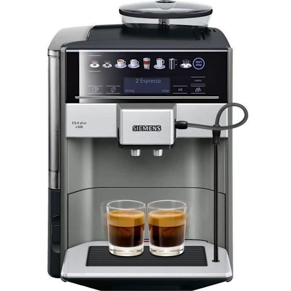 Espressokvarn - SIEMENS - EQ6 PLUS - Inox Silver Grå