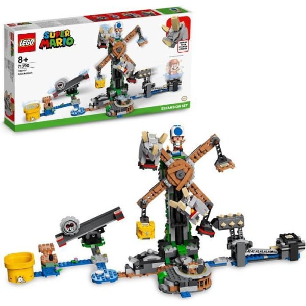 LEGO® 71390 Super Mario The Reznors Destruction Expansion Set Barnleksak, 6 år