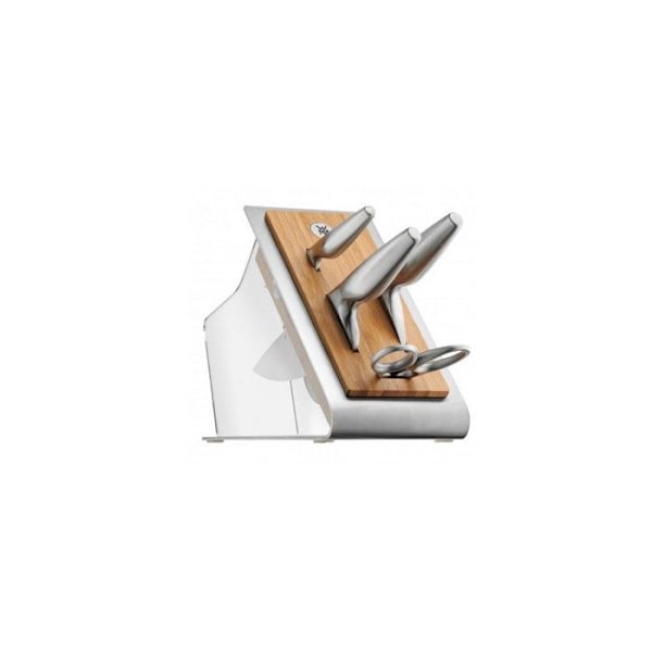 WMF Asie Block knivar 5-delar. Kockars Edition 1882319992 Beige, Silver