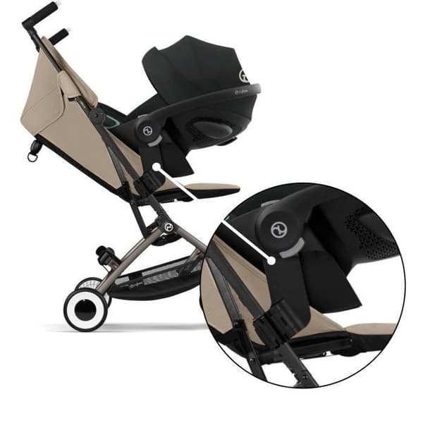 Cybex Adaptörer för barnvagn Libelle och Orfeo - Svart