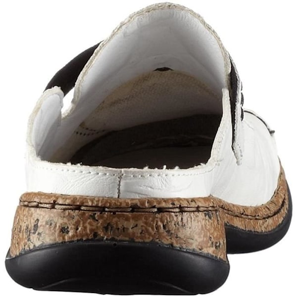 Rieker Damträskor - Vit (Vit / 80) - Modell 46393 - Antistresssula - 3 cm platt klack Vit vit 80 39