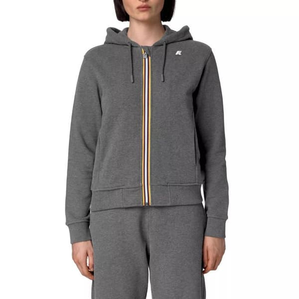 K-Way Deline Sweat Hoodie Jacka antracit M