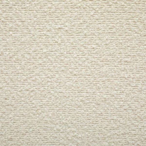 Puff "Sevi" i bouclé 41x35cm vit Vit