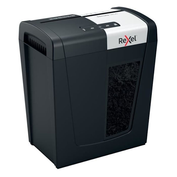 Rexel Whisper-Shred Secure MC6 Micro-Cut pappersförstörare