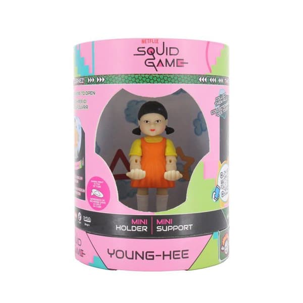 Figurinstöd Hållare Kabelkillar | Squid Game | Young Hee Flerfärgad