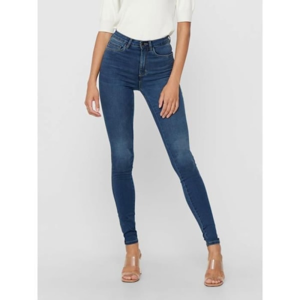 Damjeans Only Royal life skinny - mörkblå denim - Sx30