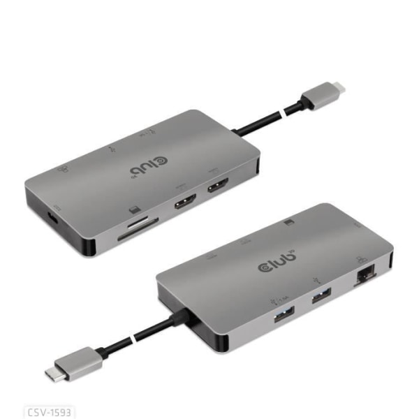 CLUB3D CSV-1593 USB 3.2 GEN 1 (3.1 GEN 1) TYPE-C 1 HUB & HUB