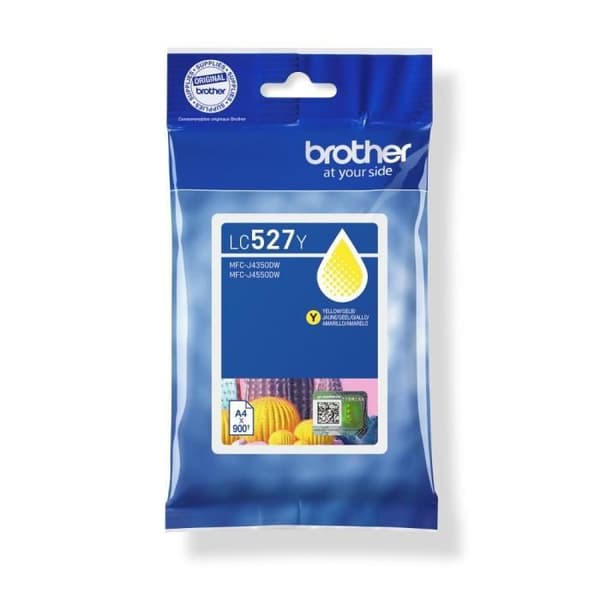 Bläckpatron - Brother - LC527Y - Gul - 900 sidor - Enhet - Standard