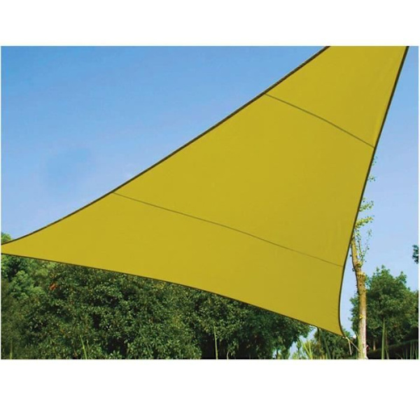 Triangelskuggsegel 5 m grönt 5 x 5 x 5 m Anis