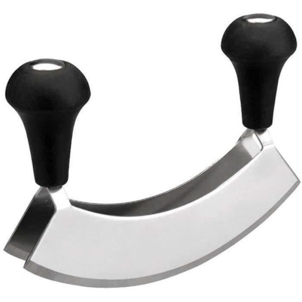 Dubbel vaggvisa L - LACOR - 17 cm - Rostfritt stål - Dubbelblad - Professionell hackare