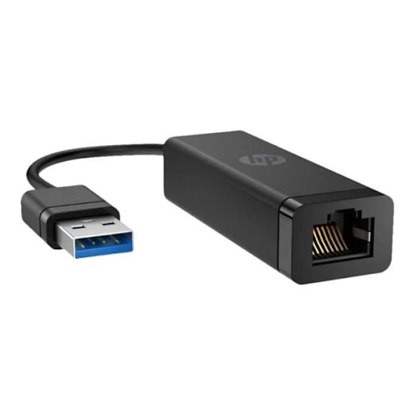 USB 3.0 till Gigabit RJ45-adapter - HP - Svart - Pålitlig anslutning - Trådbunden Ethernet - USB-A