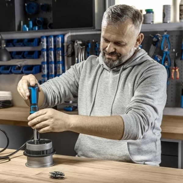 Verktygslåda - HOGERT TECHNIK - HT1R462 - 38 Delar - Stål S2 och Cr-V - 72-tands spärrmekanism