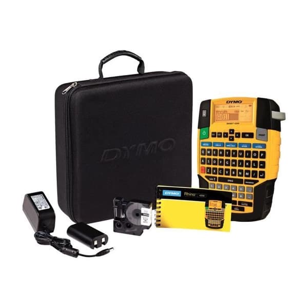 DYMO Rhino 4200 Monochrome Thermal Transfer Label Maker Kit Roll (1,9 cm)