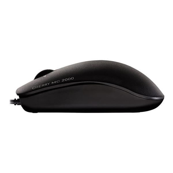 CHERRY MC 2000 Mus - Kabelansluten - Infraröd optisk - 1600 dpi - Svart