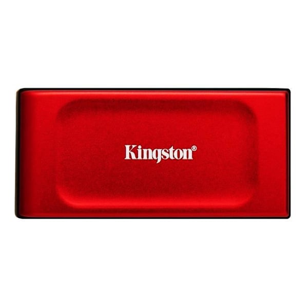 KINGSTON XS1000R 1TB SSD USB 3.2 Gen 2 extern SSD-enhet i fickstorlek Röd