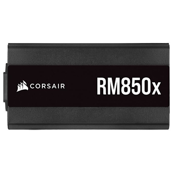 CORSAIR - RM850x - Strömförsörjning - 850 Watt - 80 PLUS Guld - Svart (CP-9020200-EU)