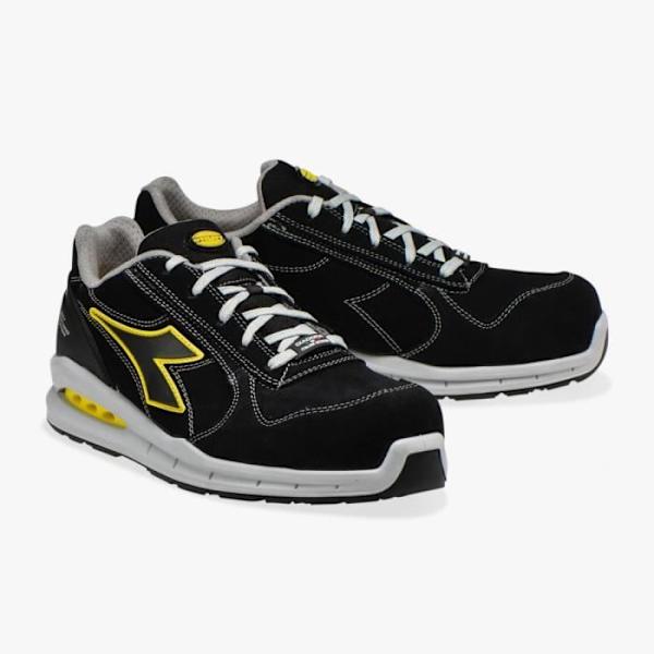 SÄKERHETSSKO - Diadora - RUN NET AIRBOX LOW S3 SRC - Vattentät - Andningsbar - Antibakteriell Svart 42
