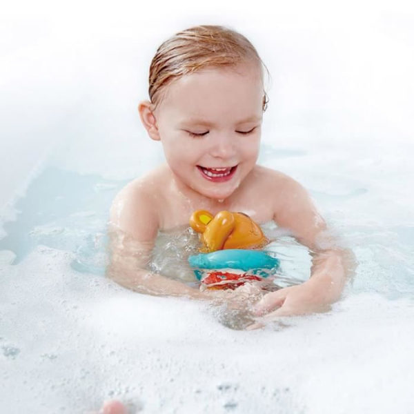 Hape Mekanisk simnalle E0204 Flerfärgad